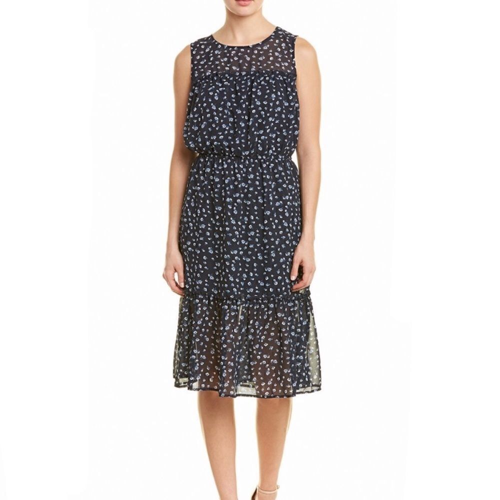 NEW ✨ ABS Collection Blue Floral Midi Dress